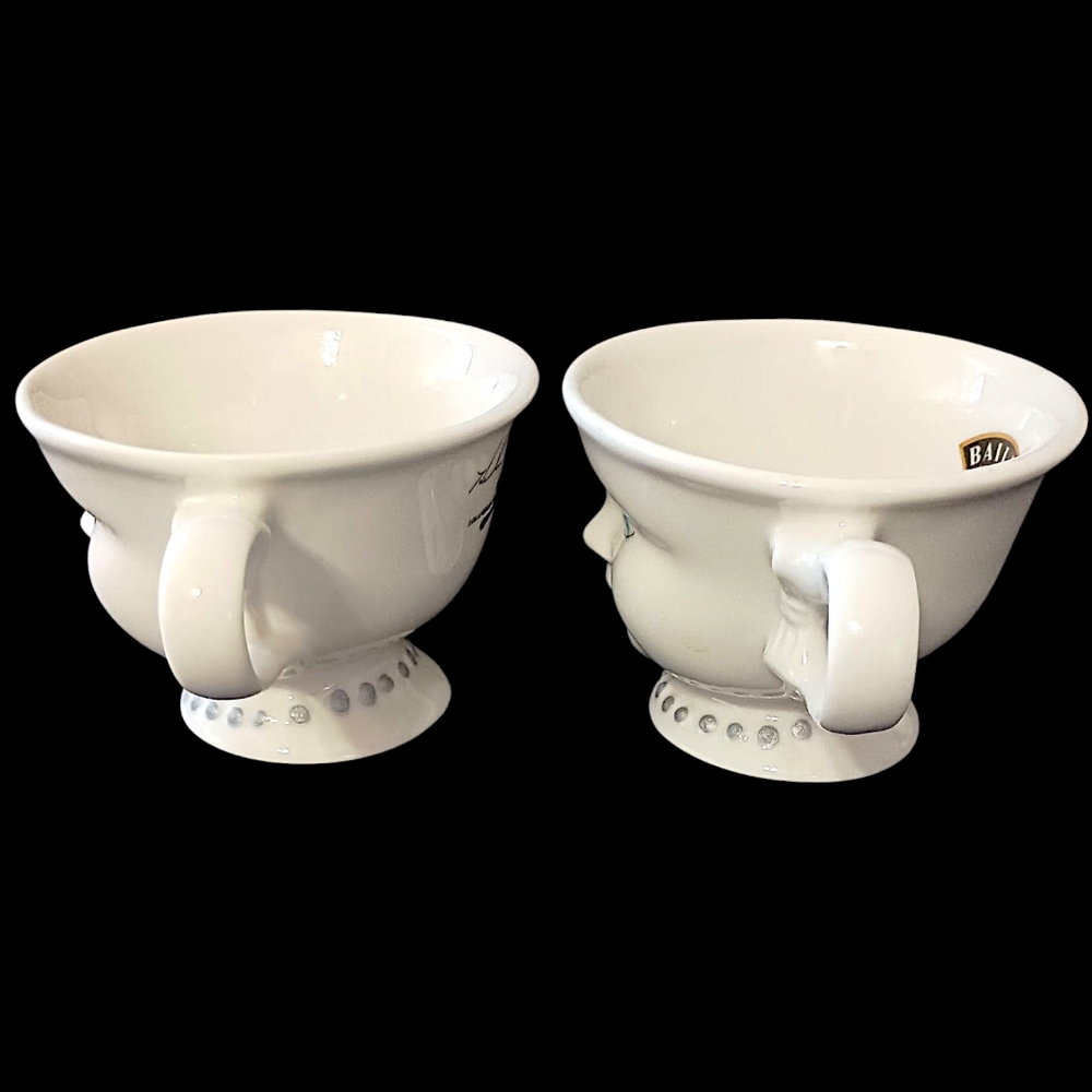 2 Baileys Wink Face Mugs Cups Signed Helen Hunt for Los Angeles Youth Network - Picture 11 of 16
